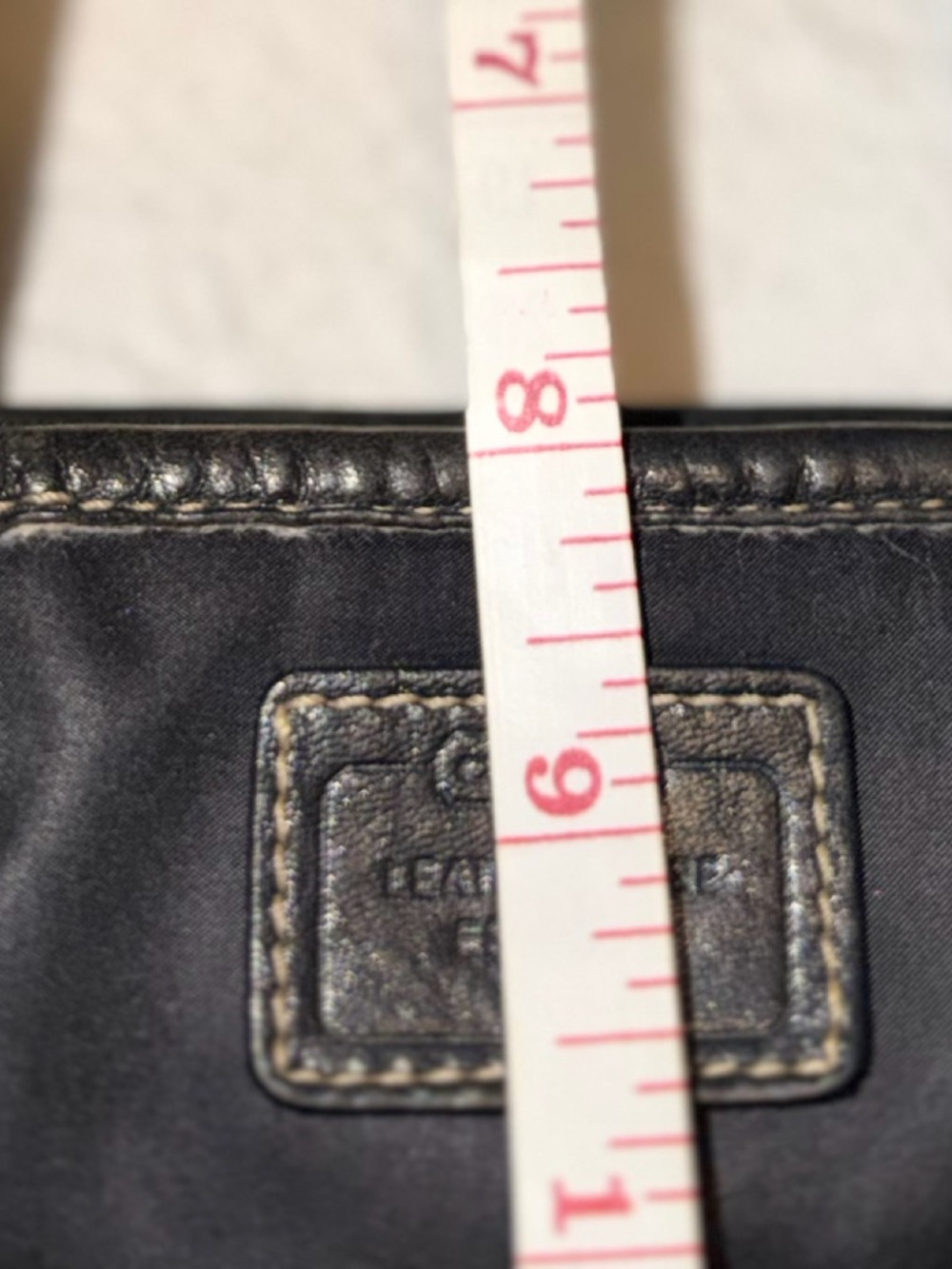 Coach Black Hampton Tote, good condition, lots of space❤️❤️ - Picture 12 of 14